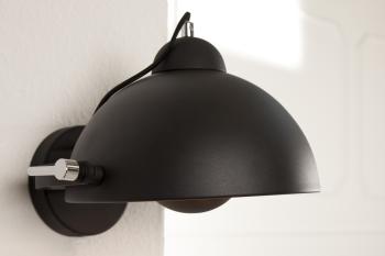 Studio wandlamp 40cm zwart/goud